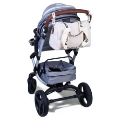 Childhome Sac à Langer Mommy Club Signature Teddy Off White