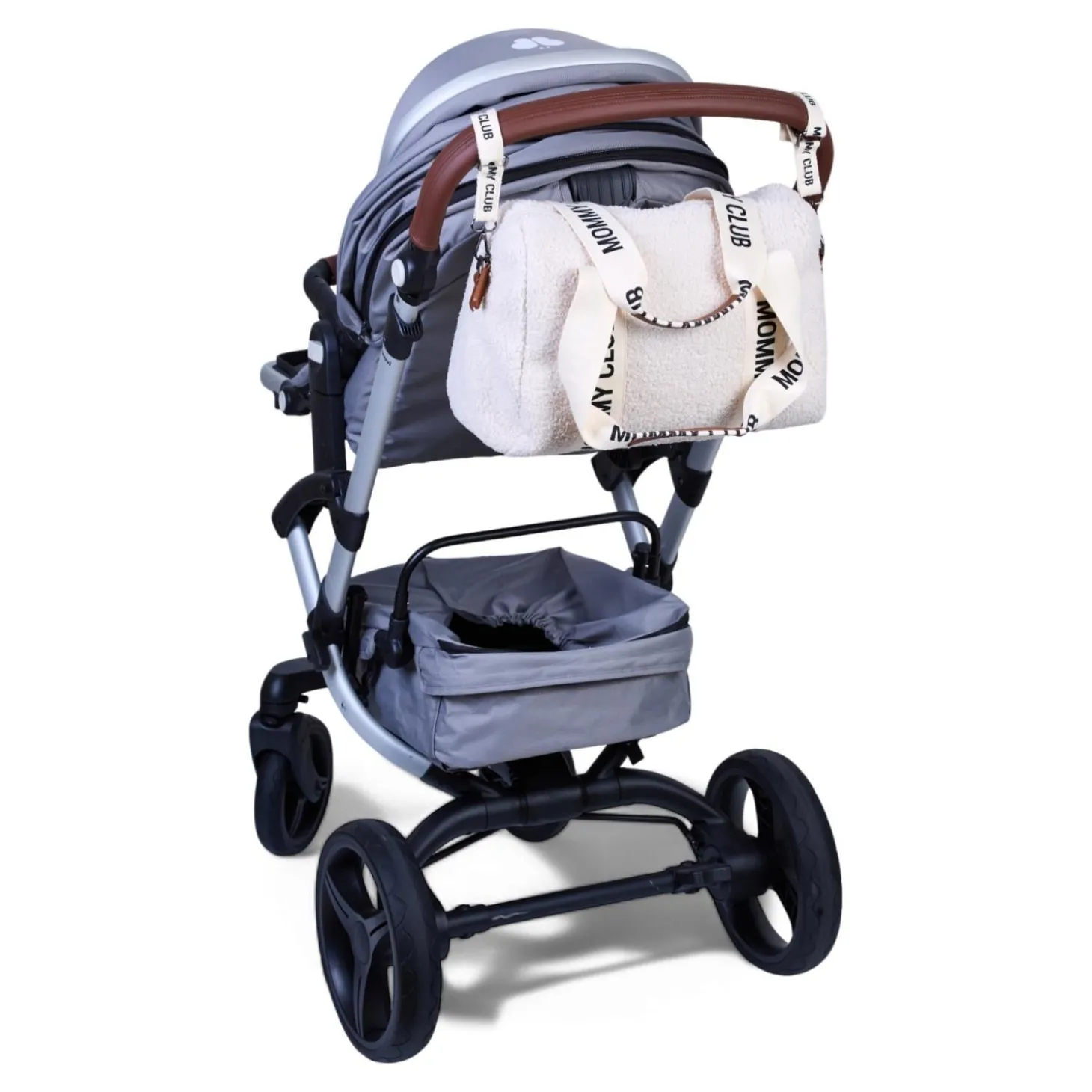 Childhome Sac à Langer Mommy Club Signature Teddy Off White