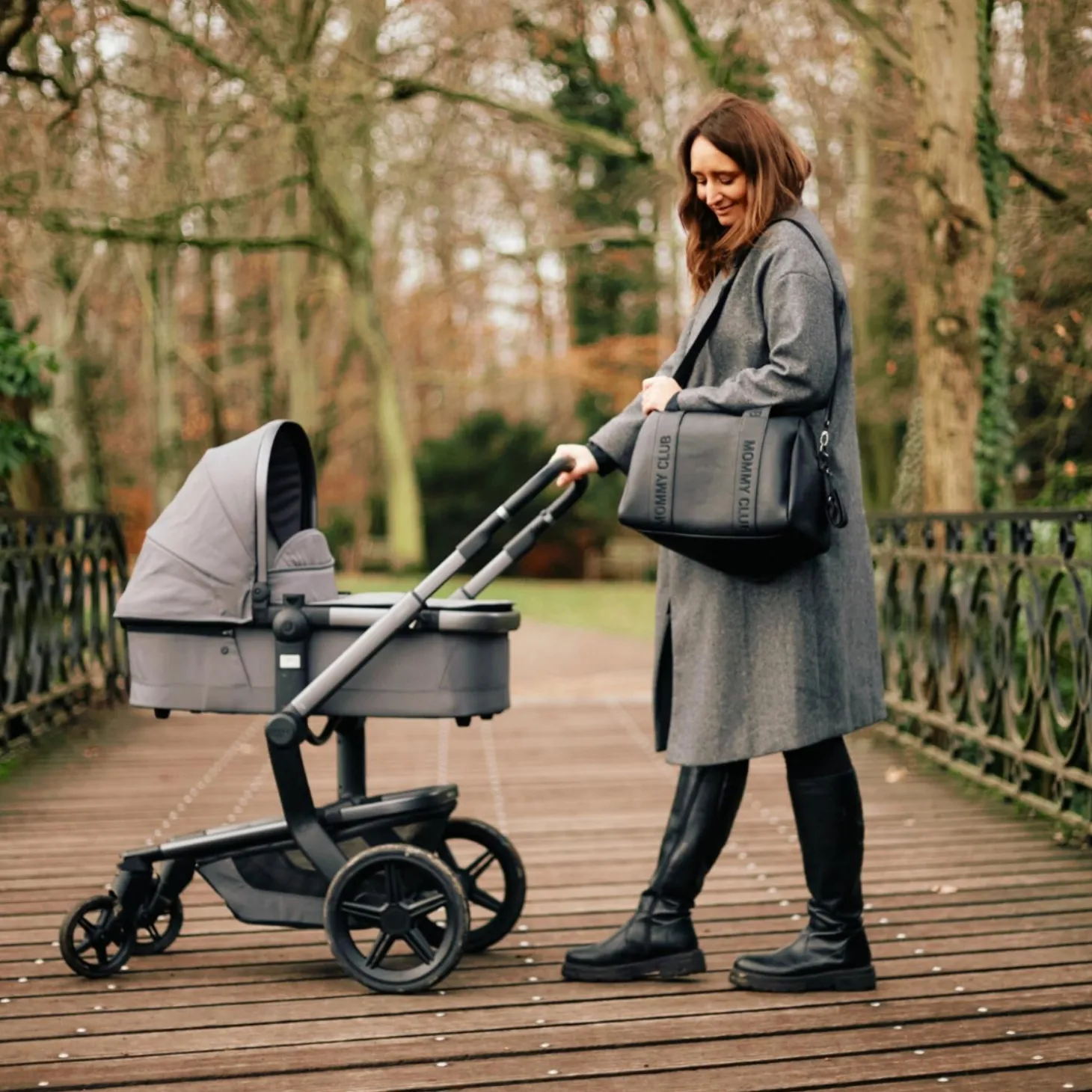 Childhome Sac à langer Mommy club Black