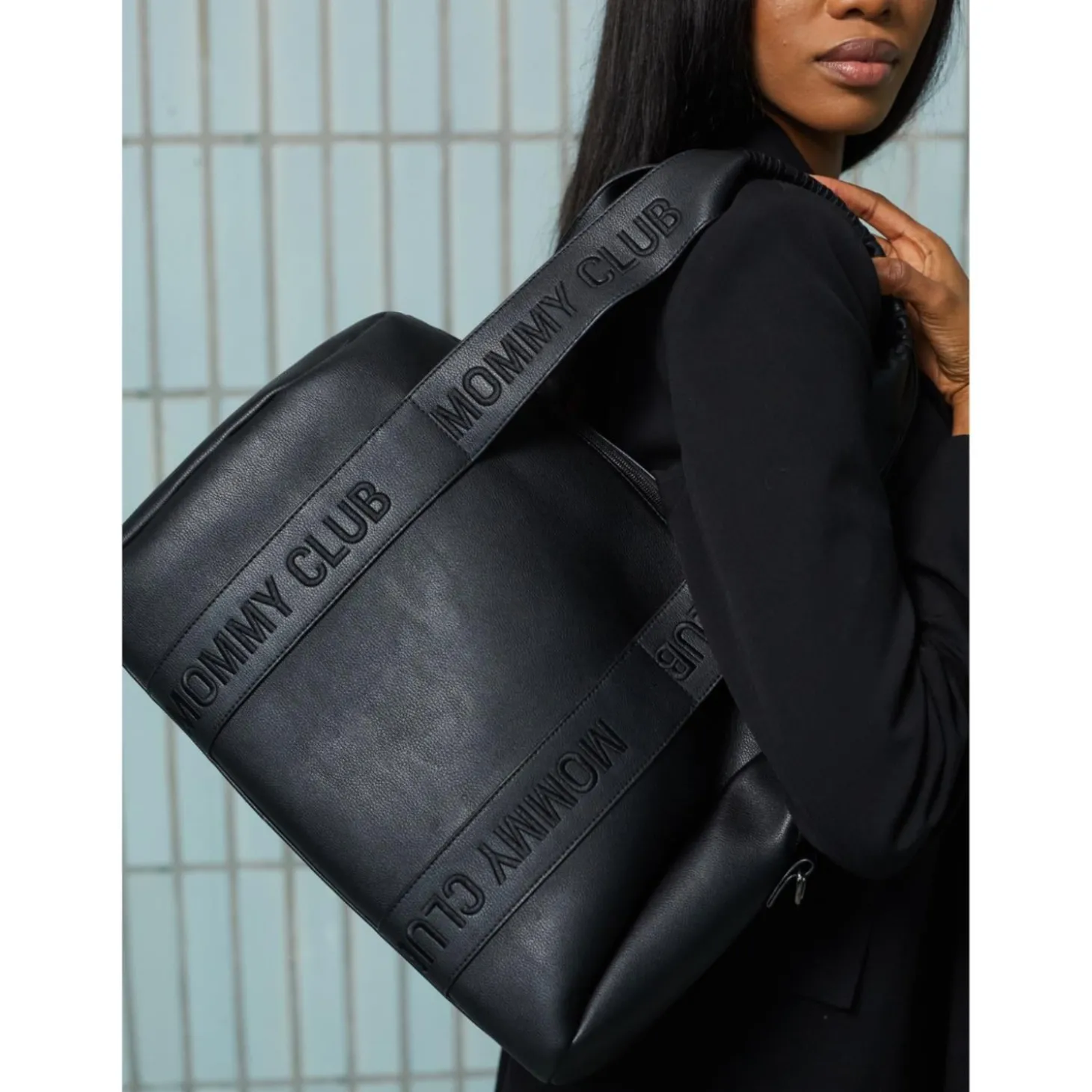 Childhome Sac à langer Mommy club Black