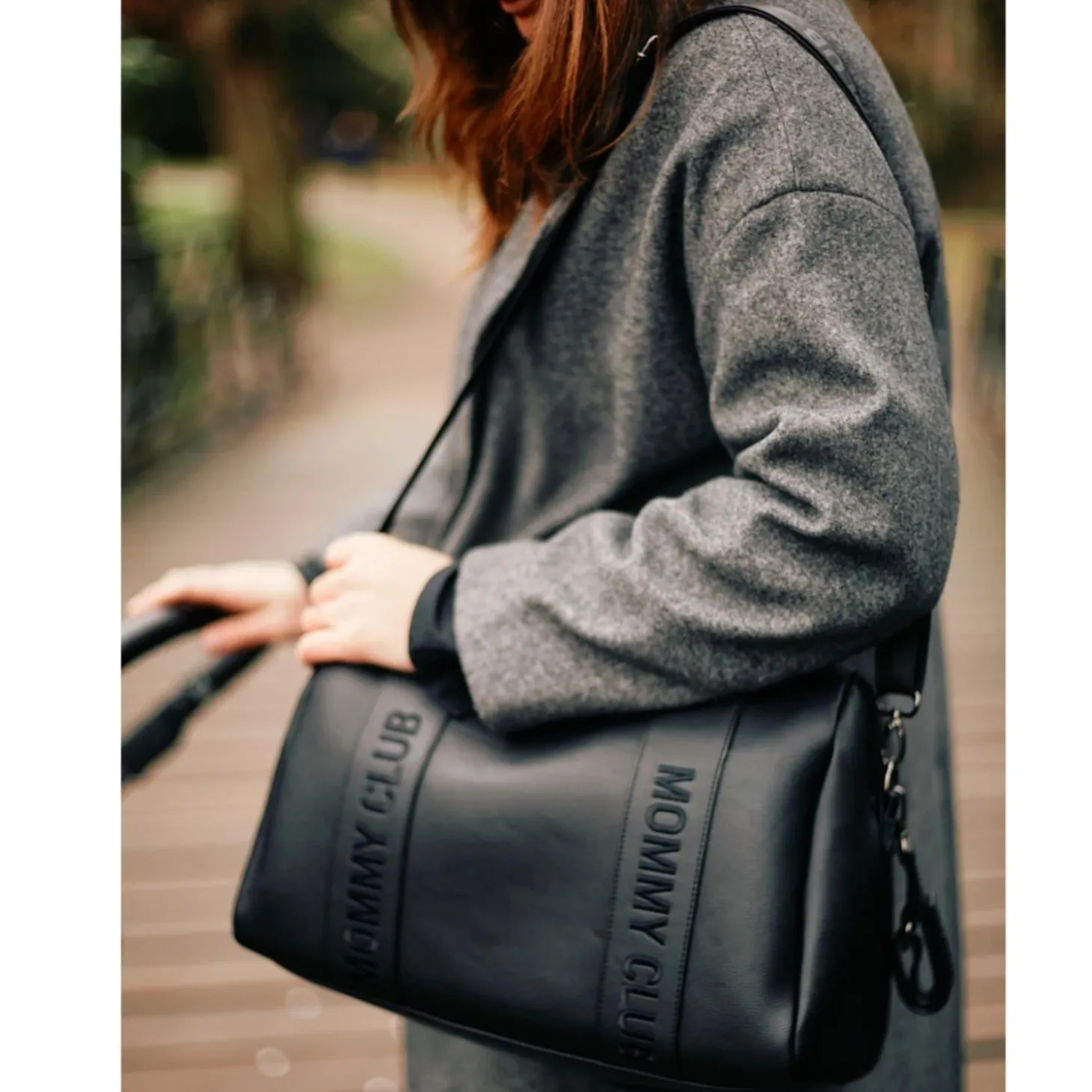 Childhome Sac à langer Mommy club Black