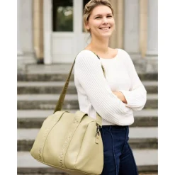 Childhome Sac à langer Mommy Club Simili Cuir Green