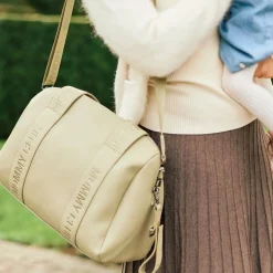 Childhome Sac à langer Mommy Club Simili Cuir Green