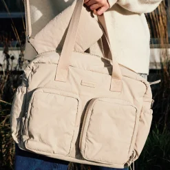 Childhome Sac à Langer + Pochette Mellow Beige