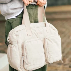 Childhome                    Sac à Langer + Pochette Mellow    Beige
