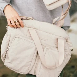 Childhome                    Sac à Langer + Pochette Mellow    Beige