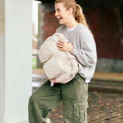 Childhome                    Sac à Langer + Pochette Mellow    Beige