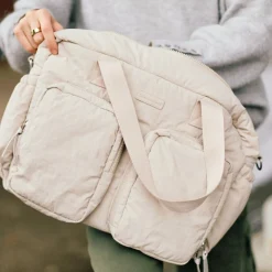 Childhome                    Sac à Langer + Pochette Mellow    Beige