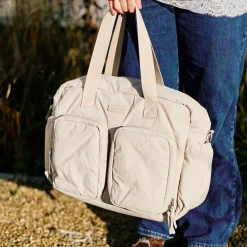 Childhome                    Sac à Langer + Pochette Mellow    Beige