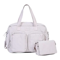 Childhome                    Sac à Langer + Pochette Mellow    Beige