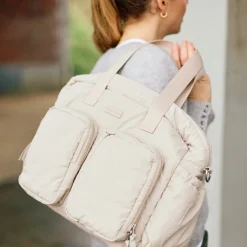 Childhome                    Sac à Langer + Pochette Mellow    Beige