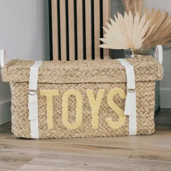 Childhome Set de 2 paniers en rotin Natural