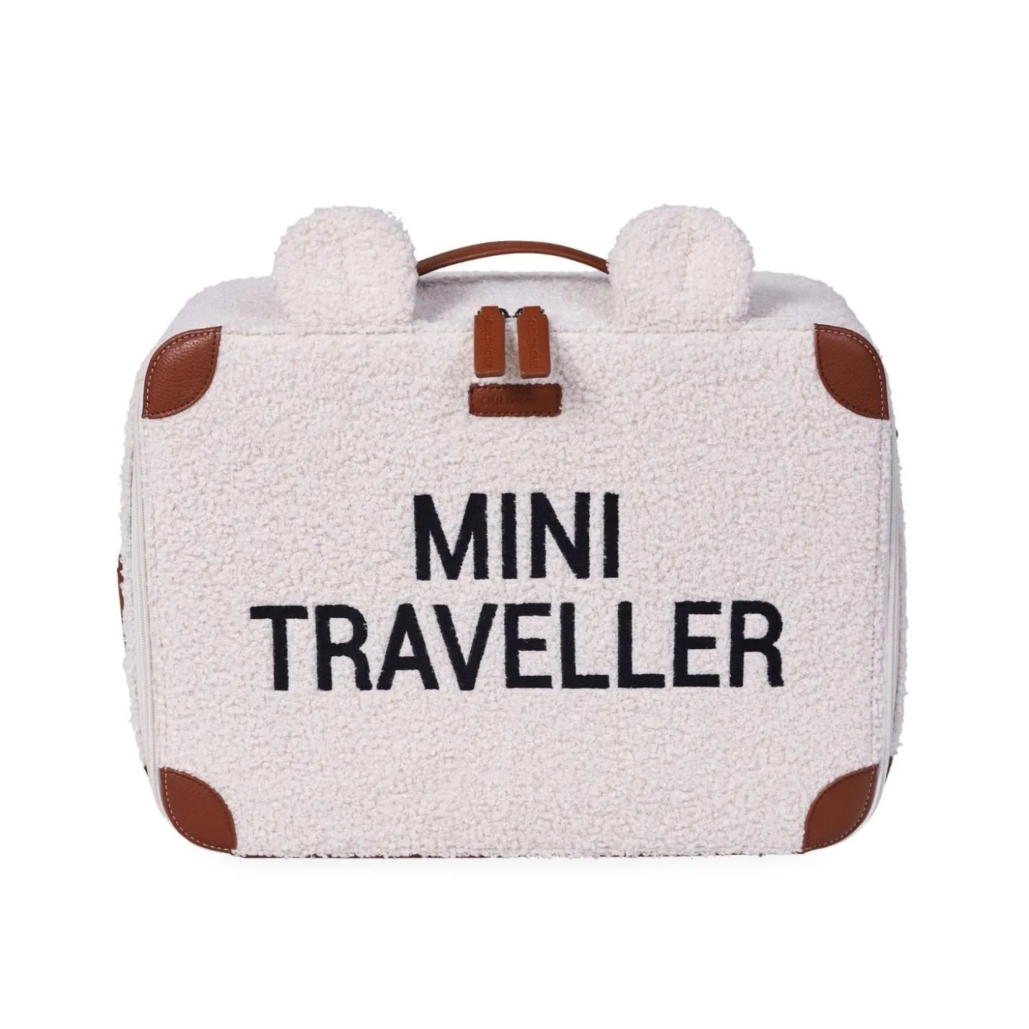 Childhome Valise d'enfant Mini Traveller Teddy Offwhite