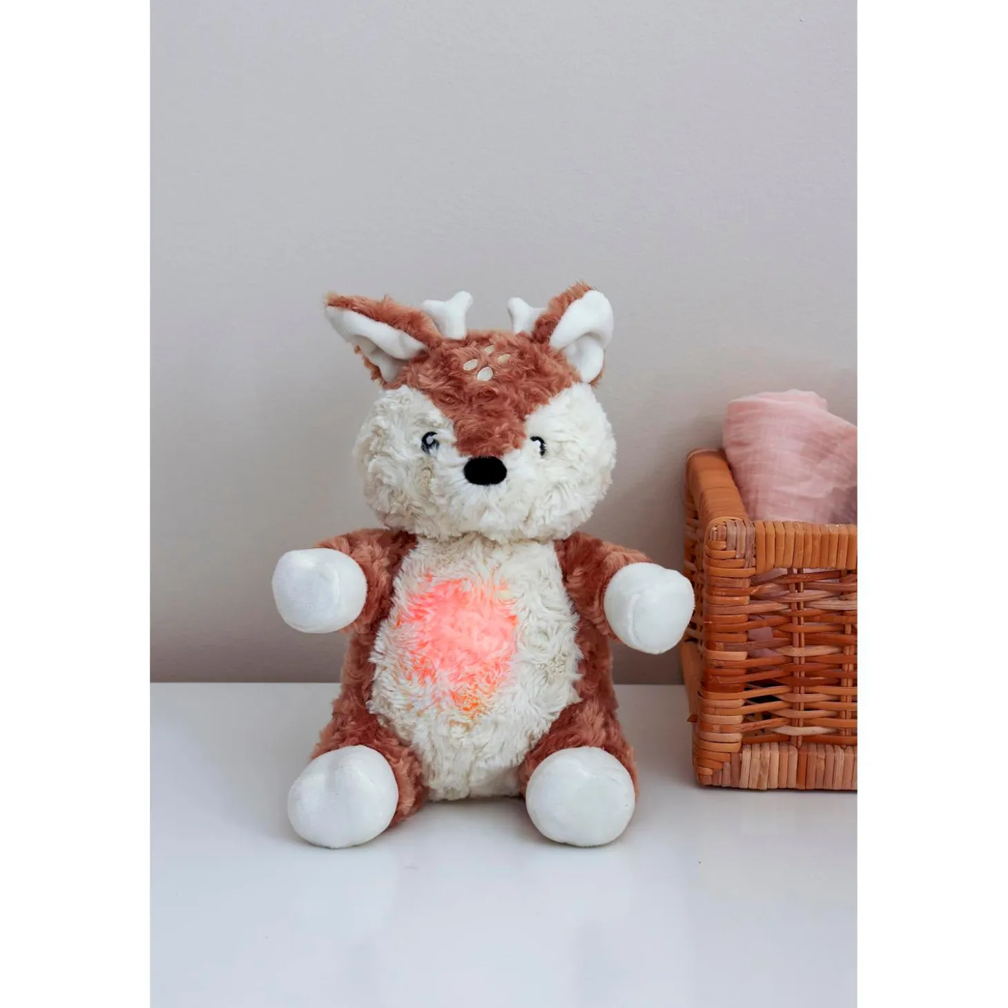 Cloud b Peluche veilleuse LoveLight Finley Fawn