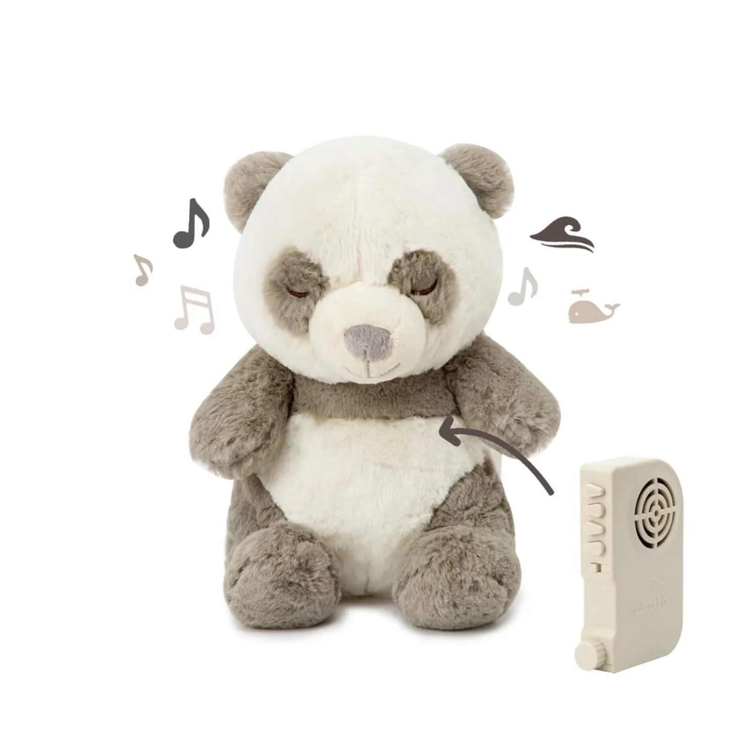 Cloud b Peluche veilleuse Peaceful Panda