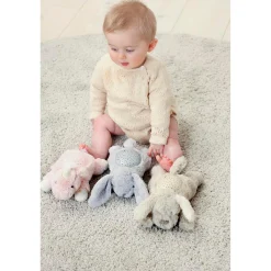 Cloud b Peluche veilleuse à projections étoilées Dream Buddies Patch Puppy Beige