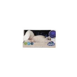 Cloud b                    Peluche veilleuse à projections étoilées Dream Buddies Patch Puppy    Beige
