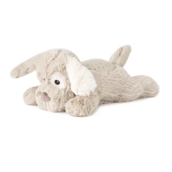 Cloud b                    Peluche veilleuse à projections étoilées Dream Buddies Patch Puppy    Beige