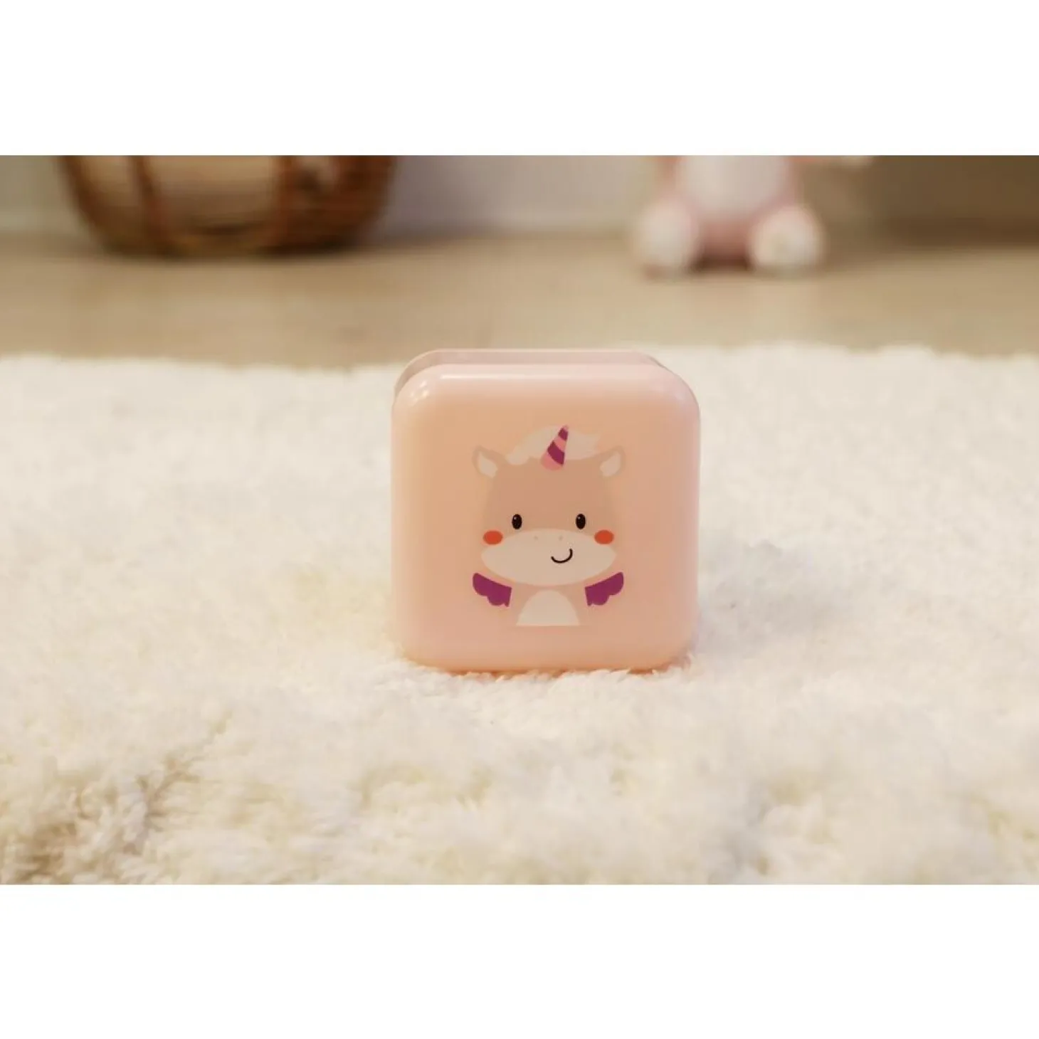 Cloud b Veilleuse Cube B Lily La Licorne Rose