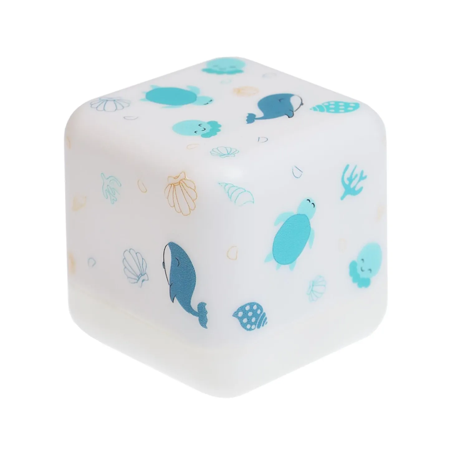 Cloud b Veilleuse Cube B Océan Bleu