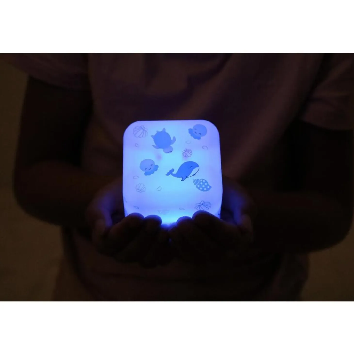 Cloud b Veilleuse Cube B Océan Bleu