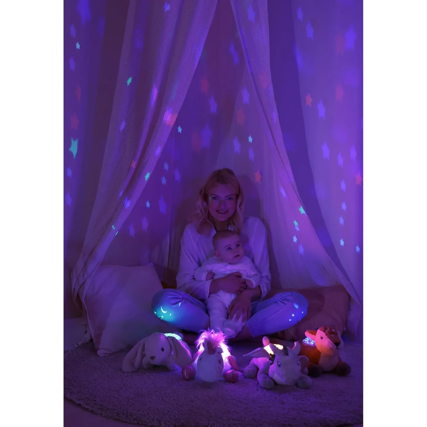 Cloud b Veilleuse à projection Twilight Buddies Licorne