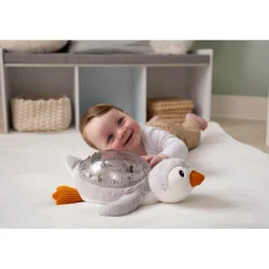Cloud b Veilleuse tranquil penguin Multicolore