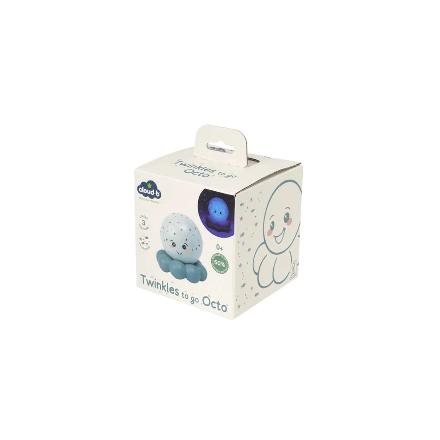Cloud b Veilleuse Twinkles To Go Octo Little Farm