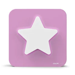 COLORLIGHT                    Veilleuse et enceinte décorative    Etoile
