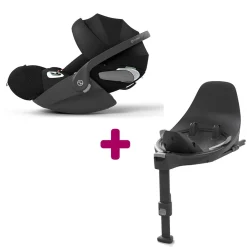 Coque Cloud T i-Size Sepia Black + base T i-size                            de Cybex