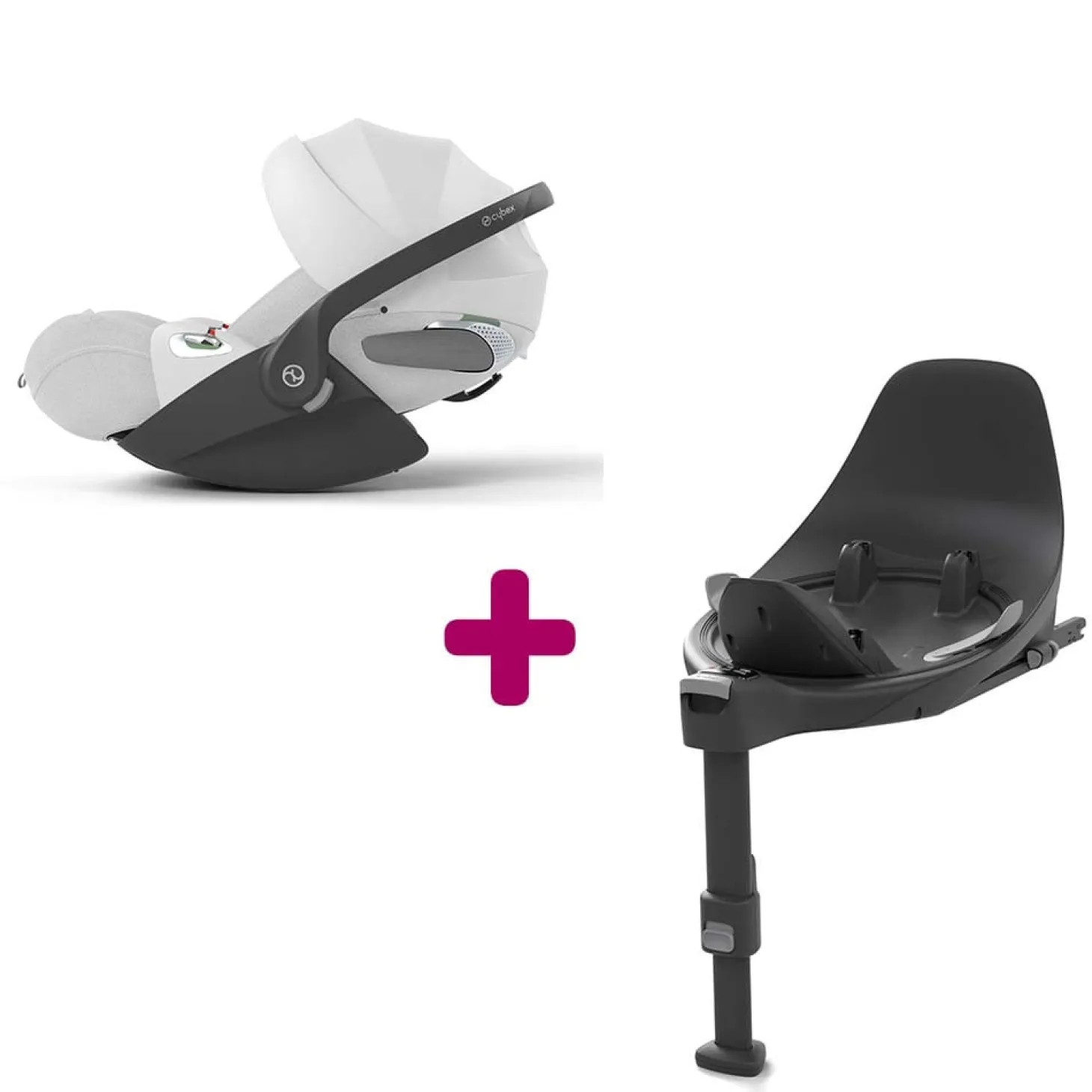 Coque Cloud T i-Size Tissu Plus Platinum White + base T i-size de Cybex 3 avis