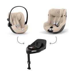 Cybex                    Base G3 pour siège auto    Noir