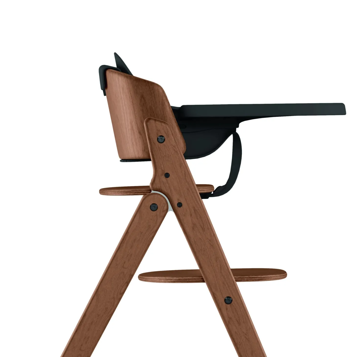 Cybex Chaise haute bébé Pliante et Évolutive Pack Click & Fold 3-en-1 All Natural Dark