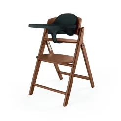 Cybex Chaise haute bébé Pliante et Évolutive Pack Click & Fold 3-en-1 All Natural Dark