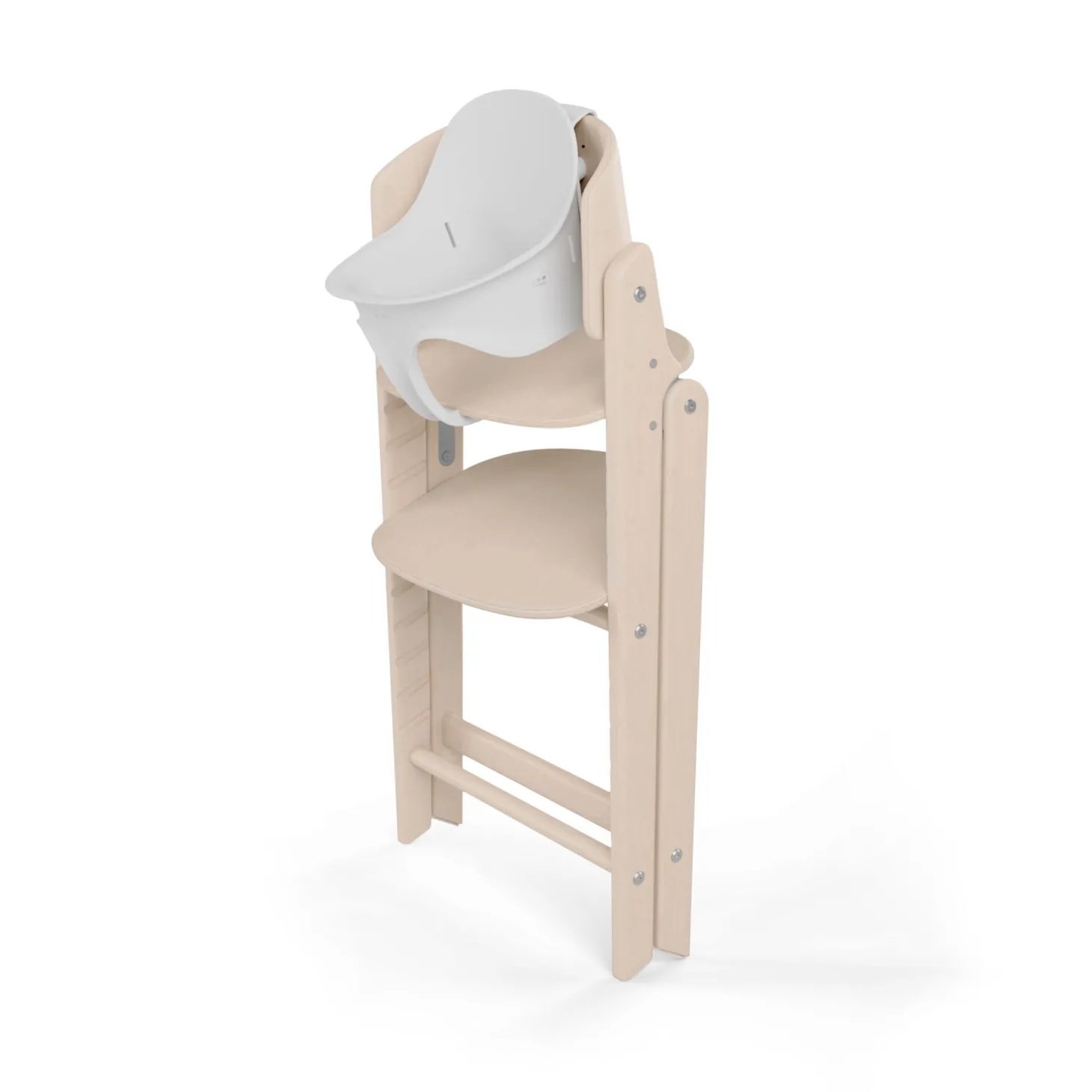 Cybex Chaise Haute Click & Fold 3-en-1 All Natural Light