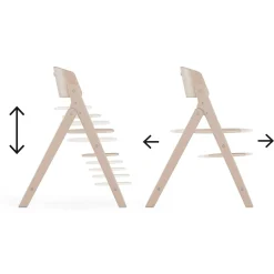 Cybex Chaise Haute Click & Fold 4-en-1 All Natural Light