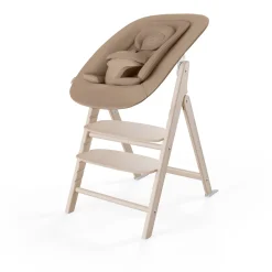 Cybex Chaise Haute Click & Fold 4-en-1 All Natural Light