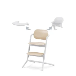 Cybex Chaise haute Lemo 3 en 1 Sand White