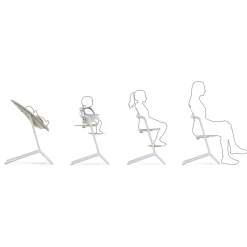 Cybex Chaise haute Lemo 4 en 1 Sand White