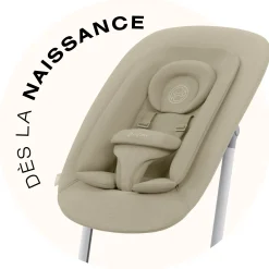 Cybex Chaise haute Lemo 4 en 1 Sand White