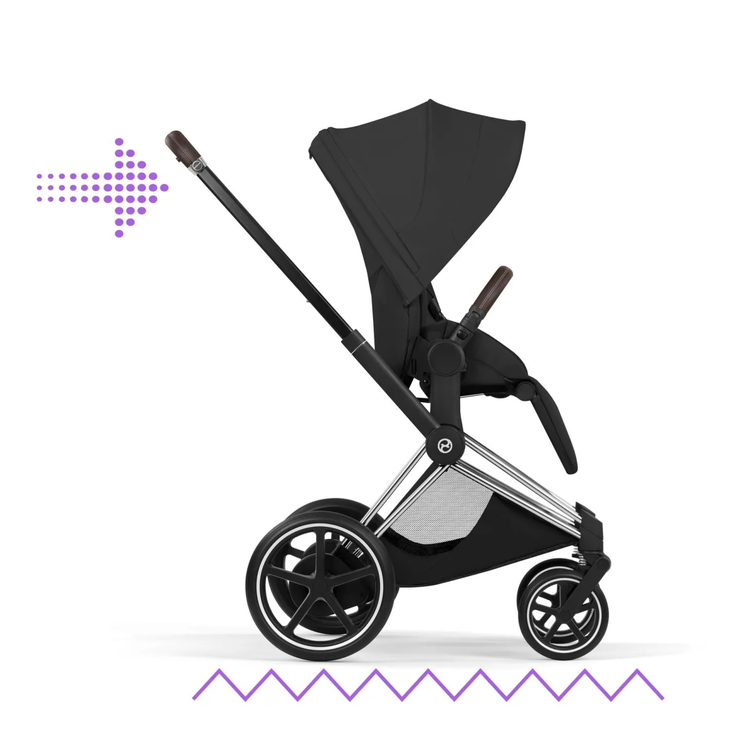 Cybex Châssis e-Priam Chrome