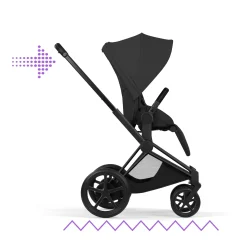 Cybex                    Châssis e-Priam     Matt Black