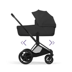 Cybex                    Châssis e-Priam     Matt Black