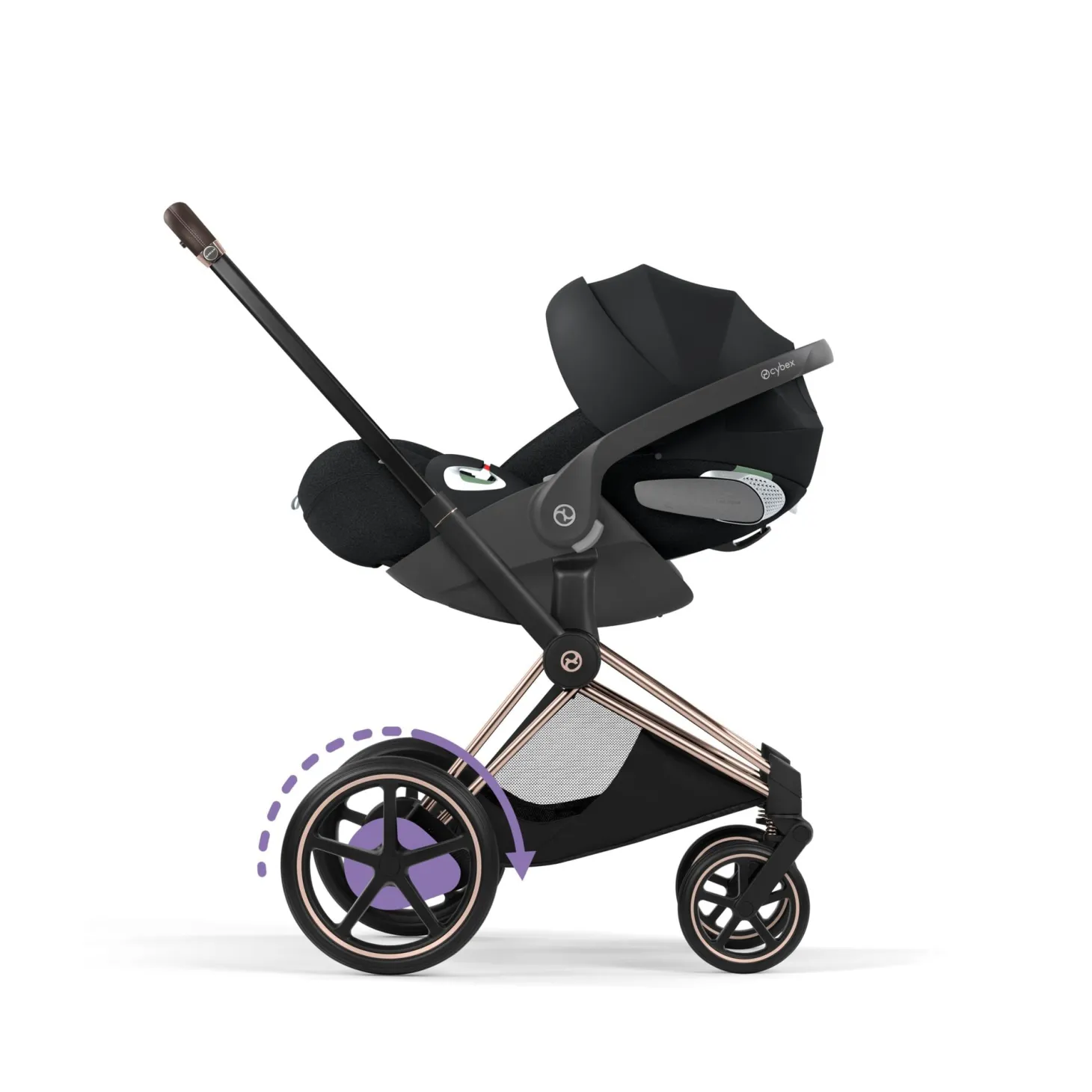 Cybex Châssis e-Priam Rose Gold