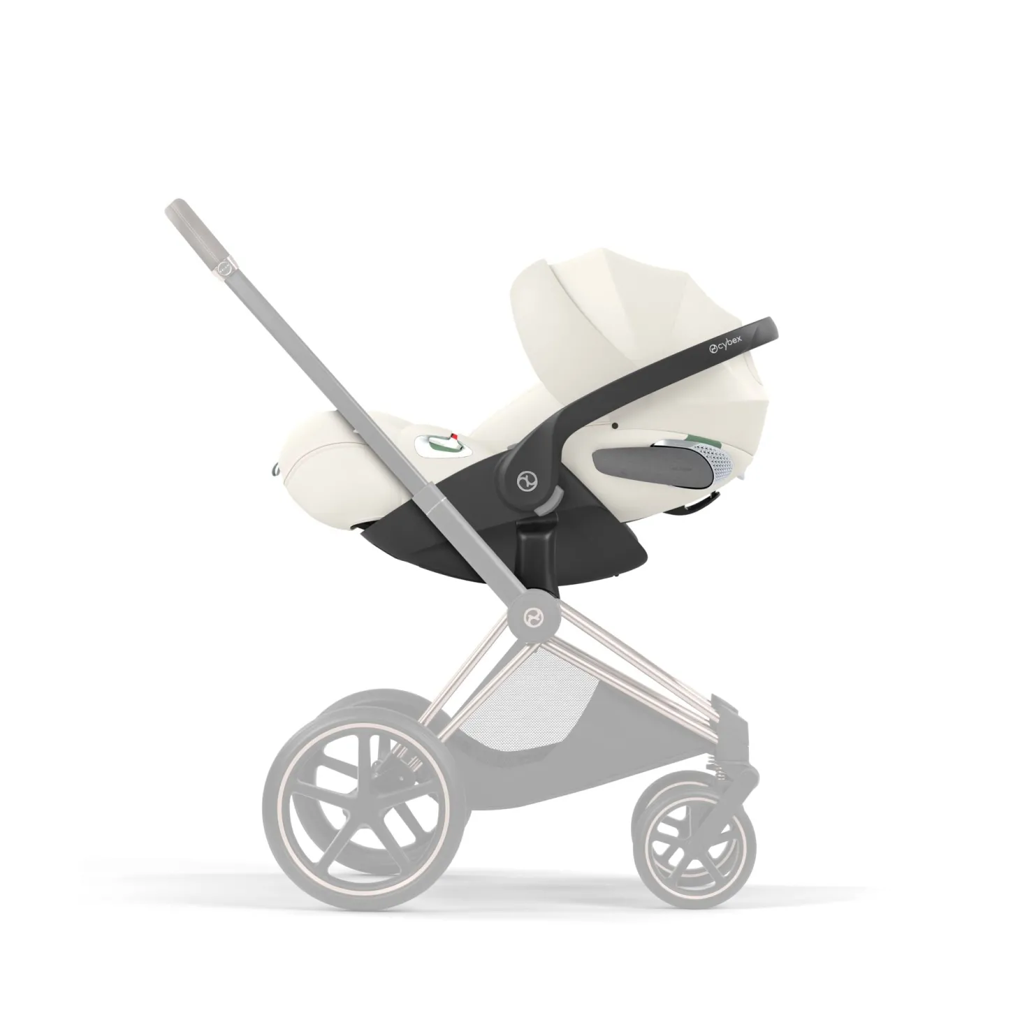 Cybex Coque Auto Cloud T i-Size Tissu Plus Off White