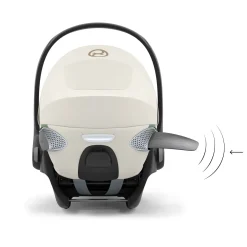 Cybex Coque Auto Cloud T i-Size Tissu Plus Off White