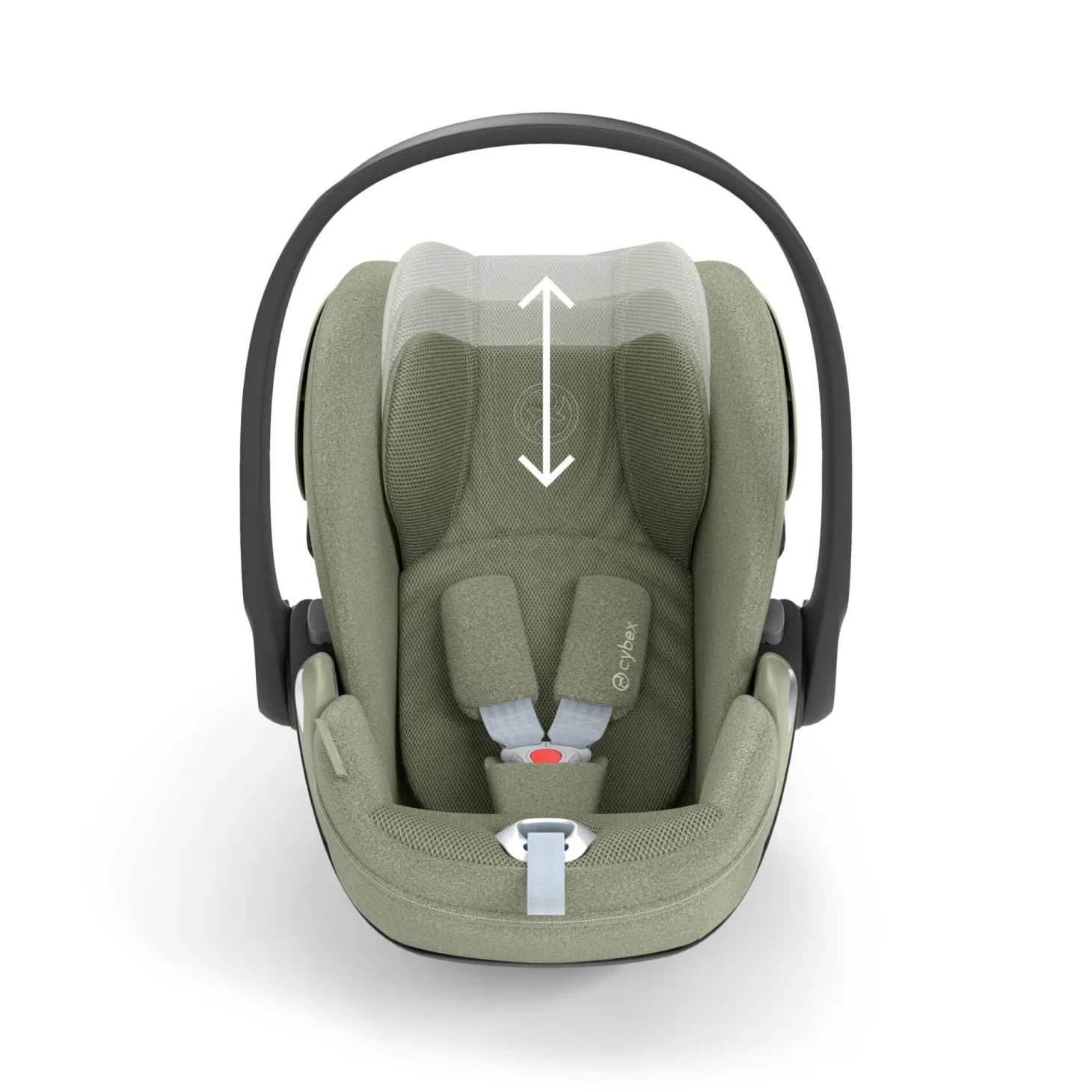 Cybex Coque Auto Cloud T i-Size Tissu Plus Sage Green