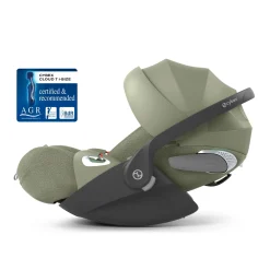 Cybex Coque Auto Cloud T i-Size Tissu Plus Sage Green