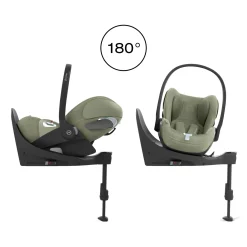 Cybex Coque Auto Cloud T i-Size Tissu Plus Sage Green