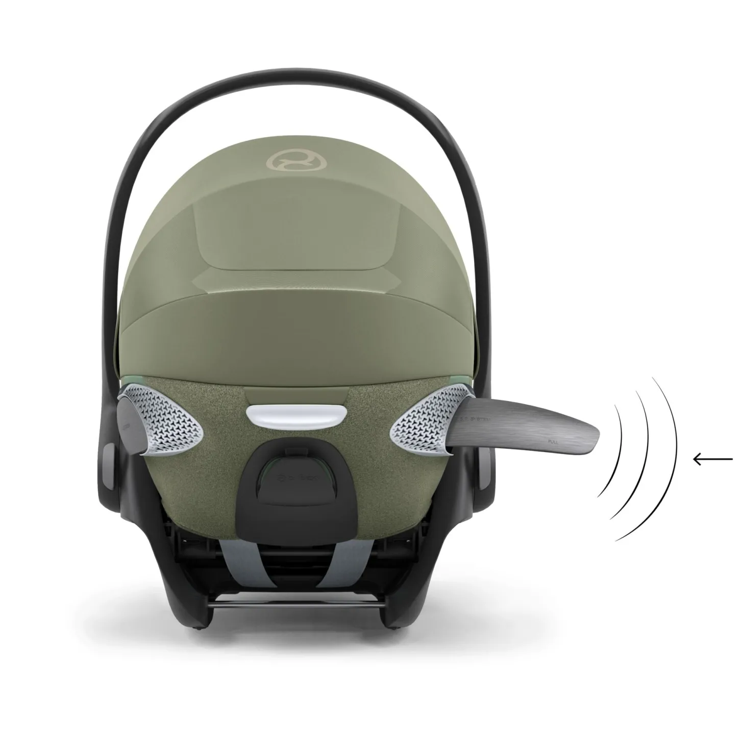 Cybex Coque Auto Cloud T i-Size Tissu Plus Sage Green